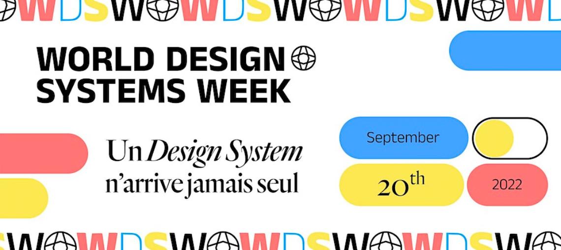 Official World Design Systems Week visual presentation